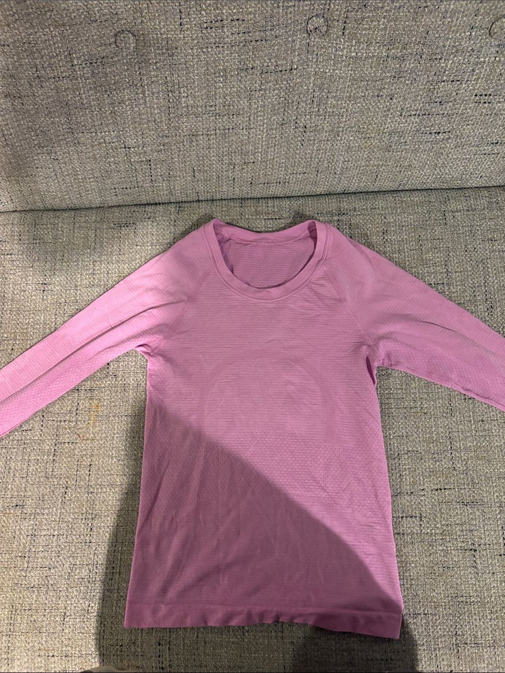 lululemon athletica Girls' Long Sleeve Crew Top - Light Pink